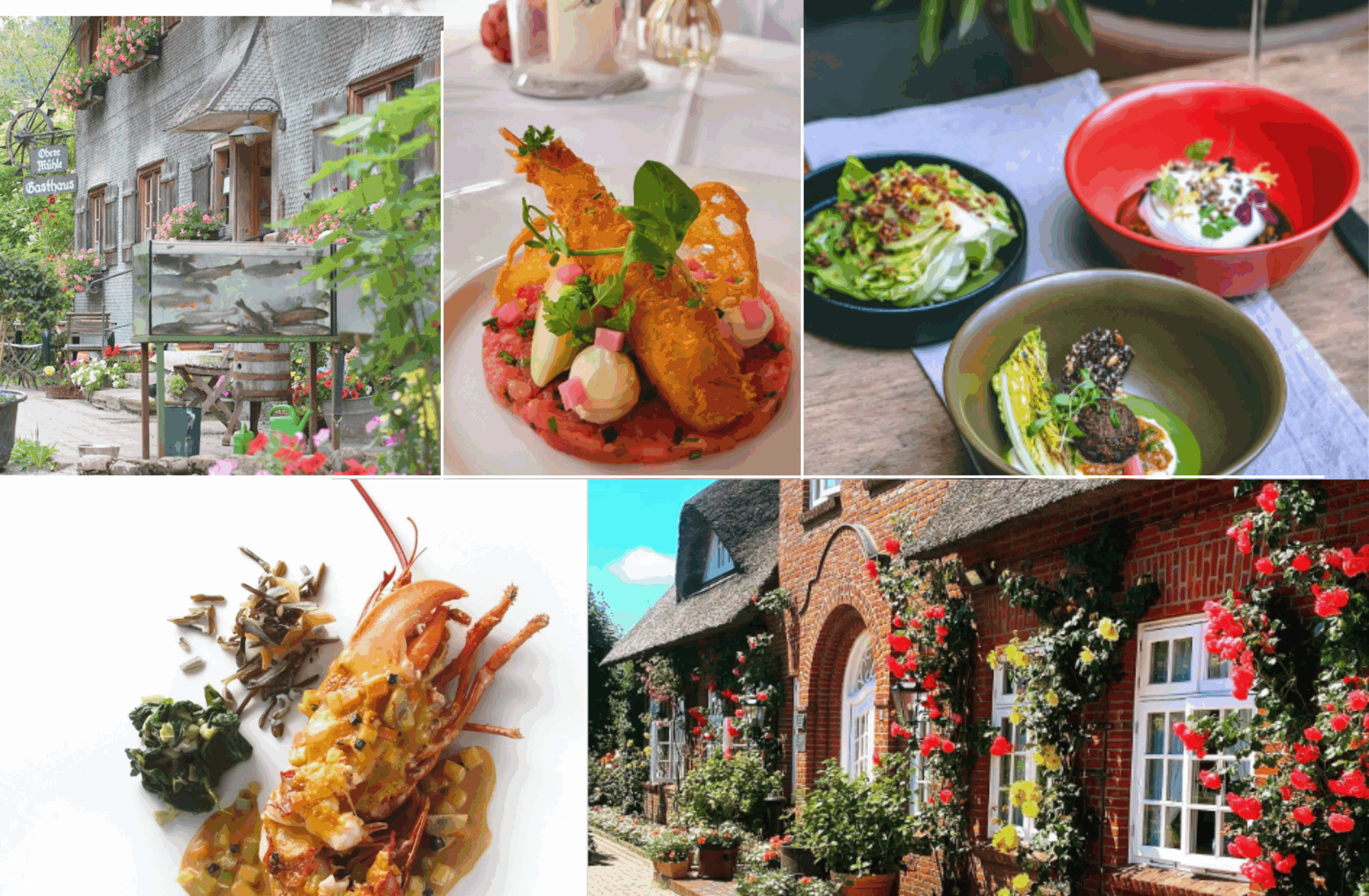 Fünf Restaurants für einen Frühlingsausflug