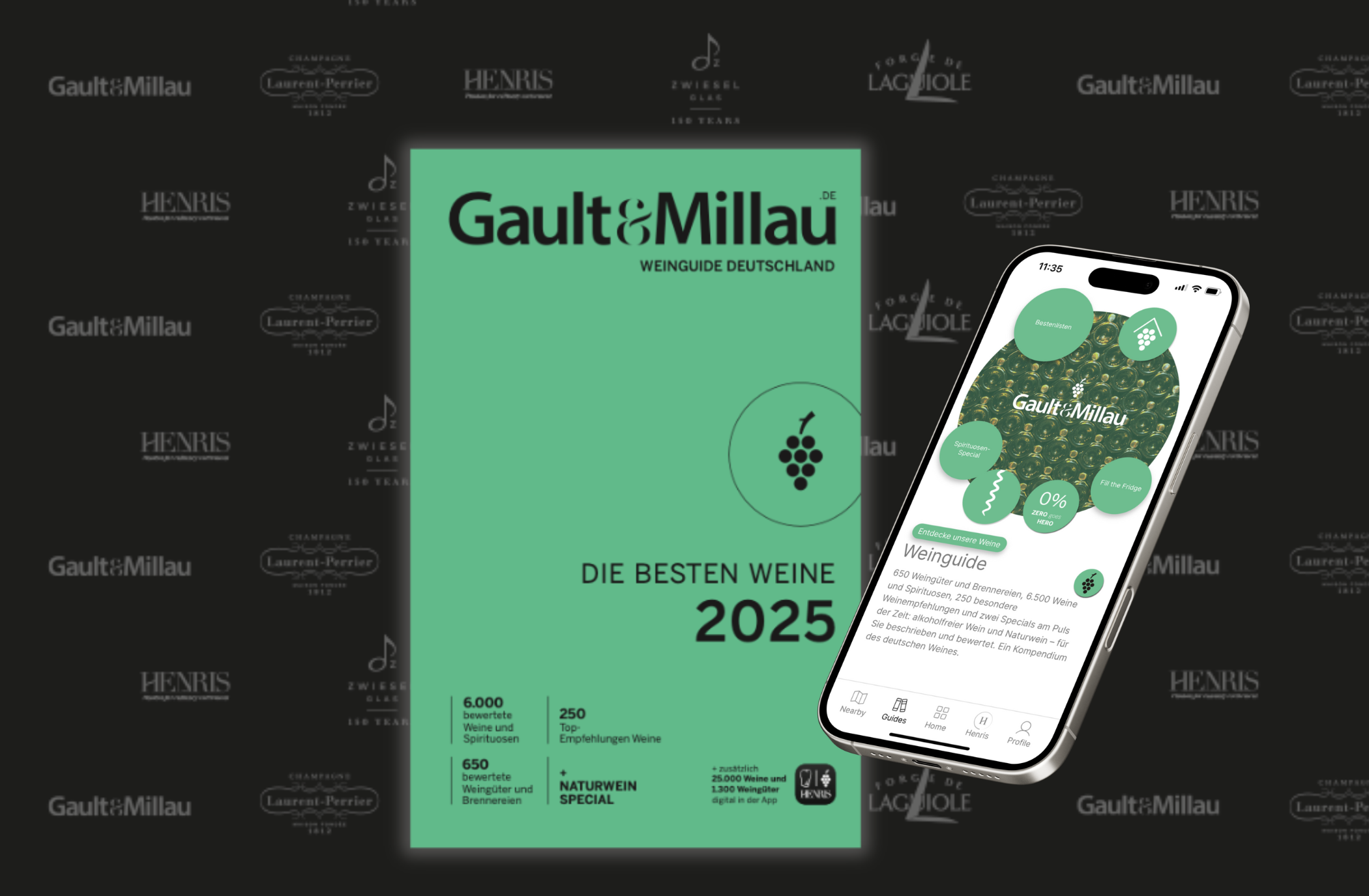 Gault&Millau Weinguide Deutschland 2025: Präsentation des neuen Kompendiums in München