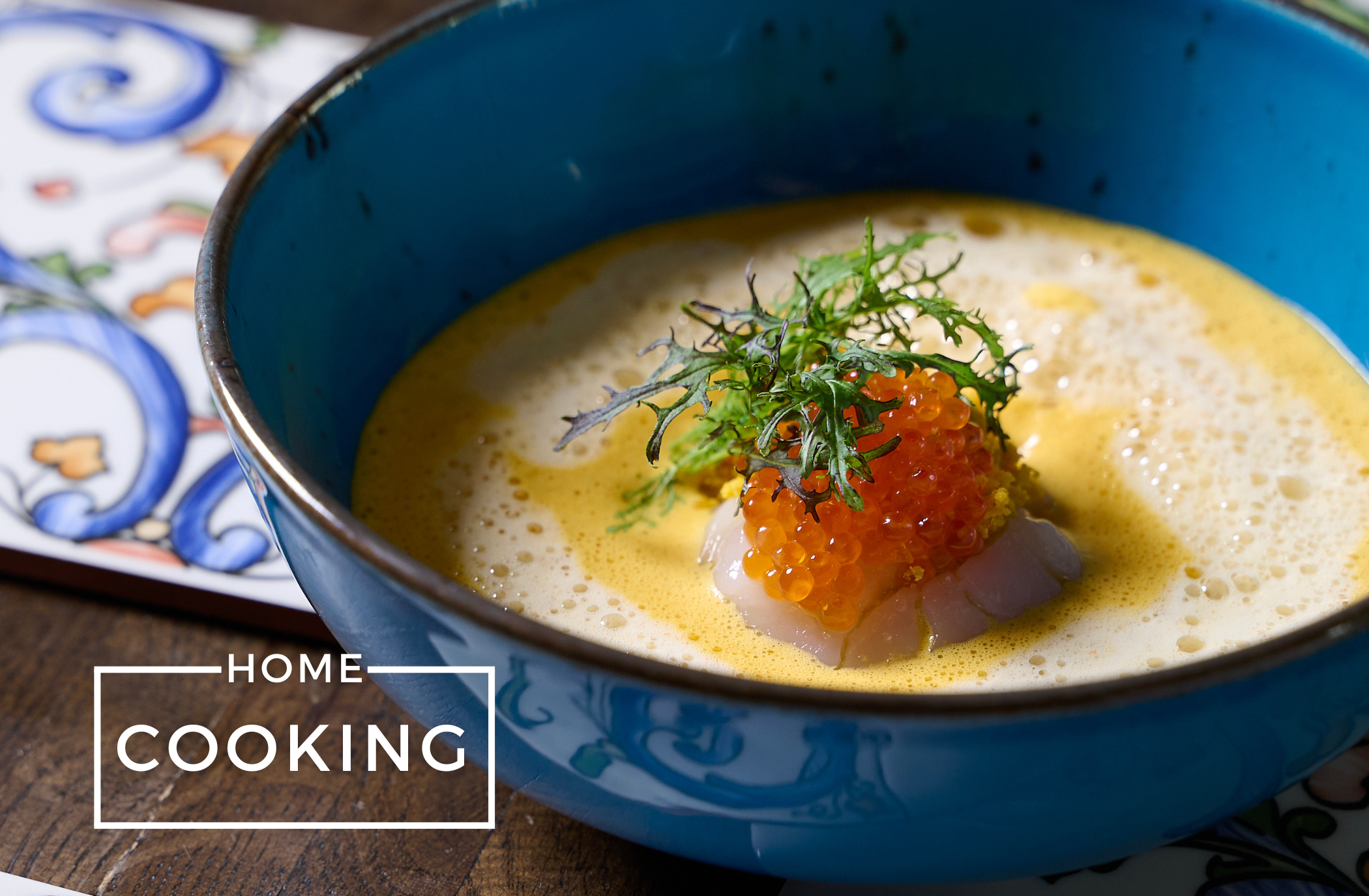 Moqueca Baiana mit Jakobsmuschel-Crudo von Kias Burget