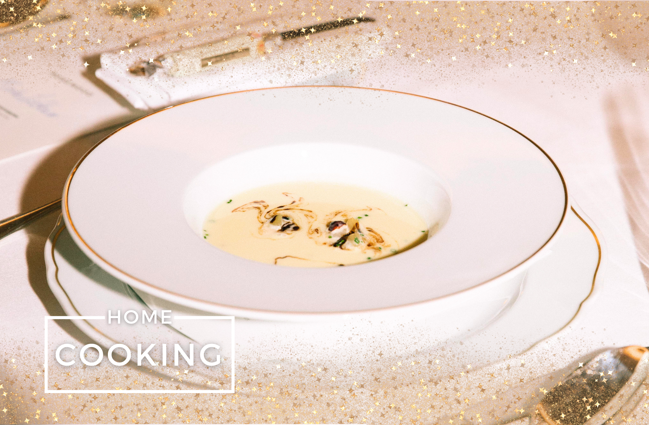 Champagner-Schaumsuppe von Matthias Brenner