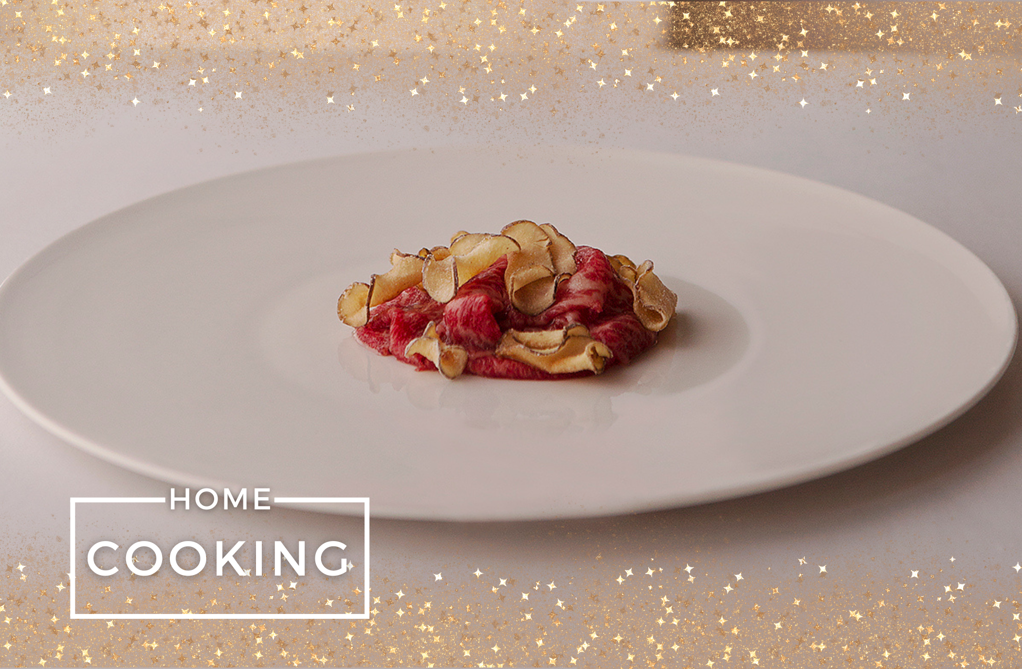 Weihnachtsmenü Teil 1: Wagyu-Vitello-Tonnato von Sarah Hallmann