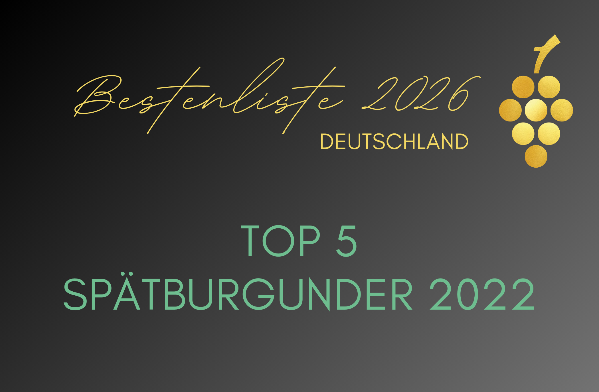 Die Top 5 Spätburgunder 2022 im HENRIS Weinguide 2026