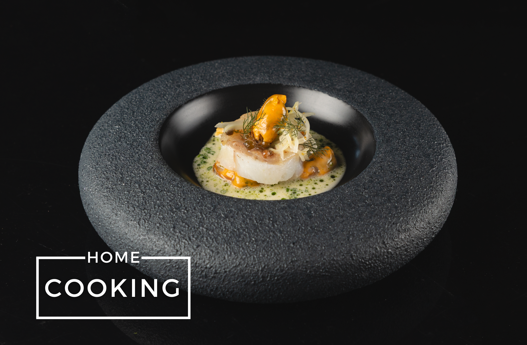 Kabeljau / Muschel / Kalb / Fenchel von Dominik Schab