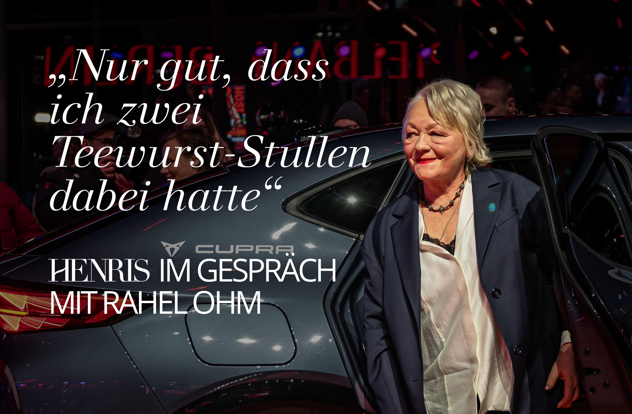 „Nur gut, dass ich zwei Teewurst-Stullen dabei hatte“ – HENRIS auf der Berlinale (Teil 2)