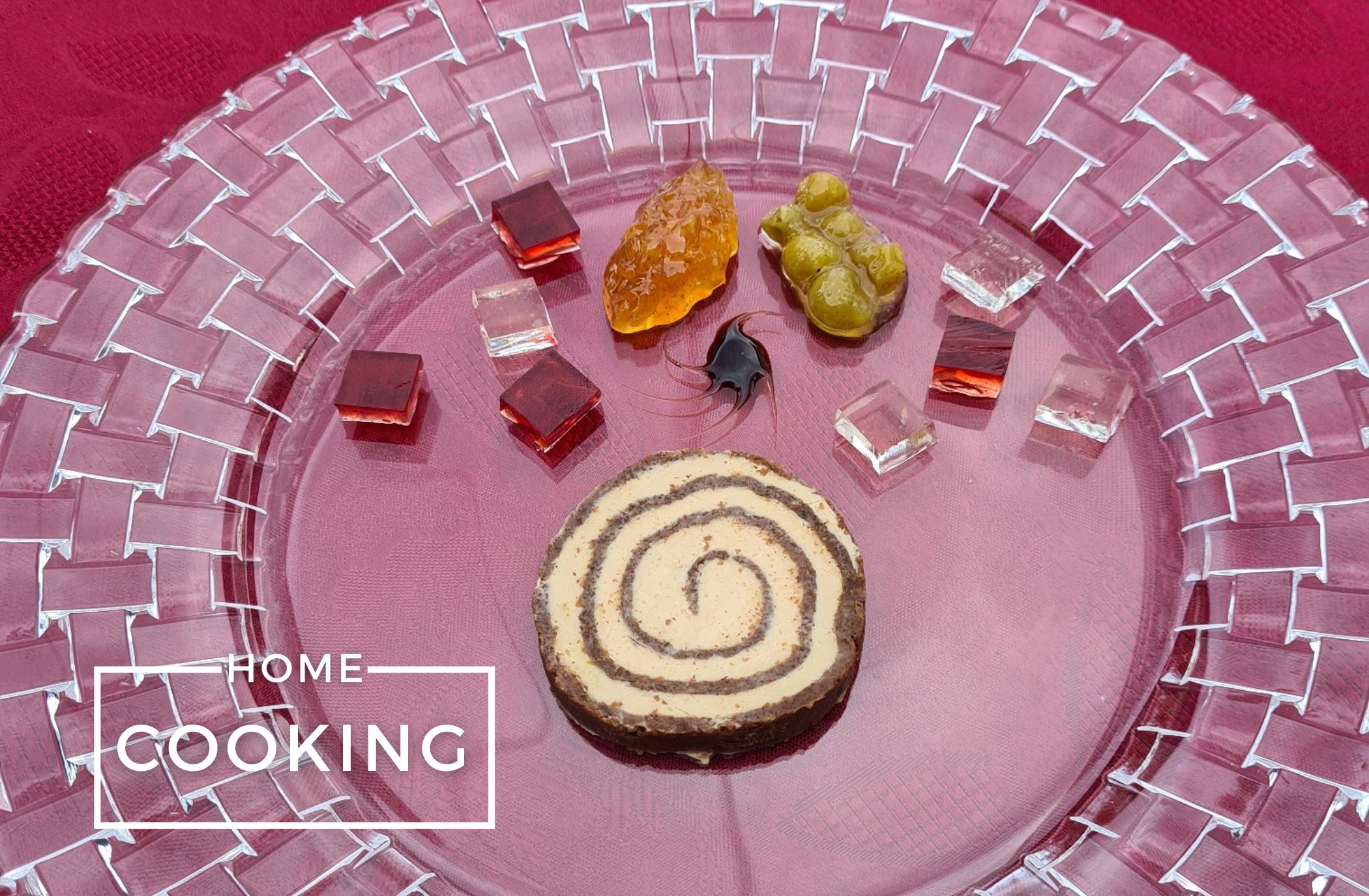 Terrine von der Gänsestopfleber im Pumpernickelmantel mit Riesling-Auslese- und Portweingelee von Hans-Georg Lorscheider