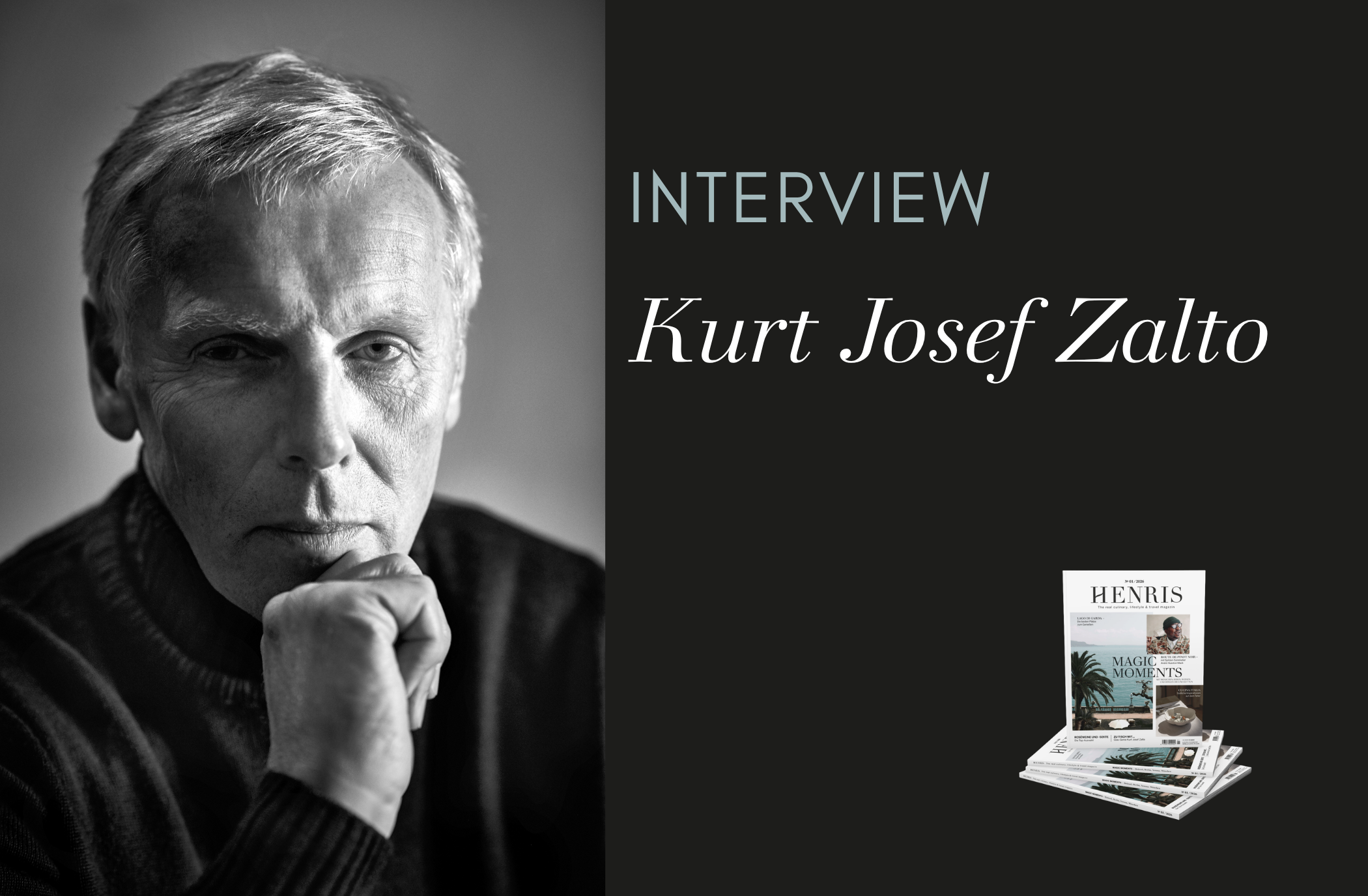 Kurt Josef Zalto – „Wenn Wein im Glas lebendig wird“
