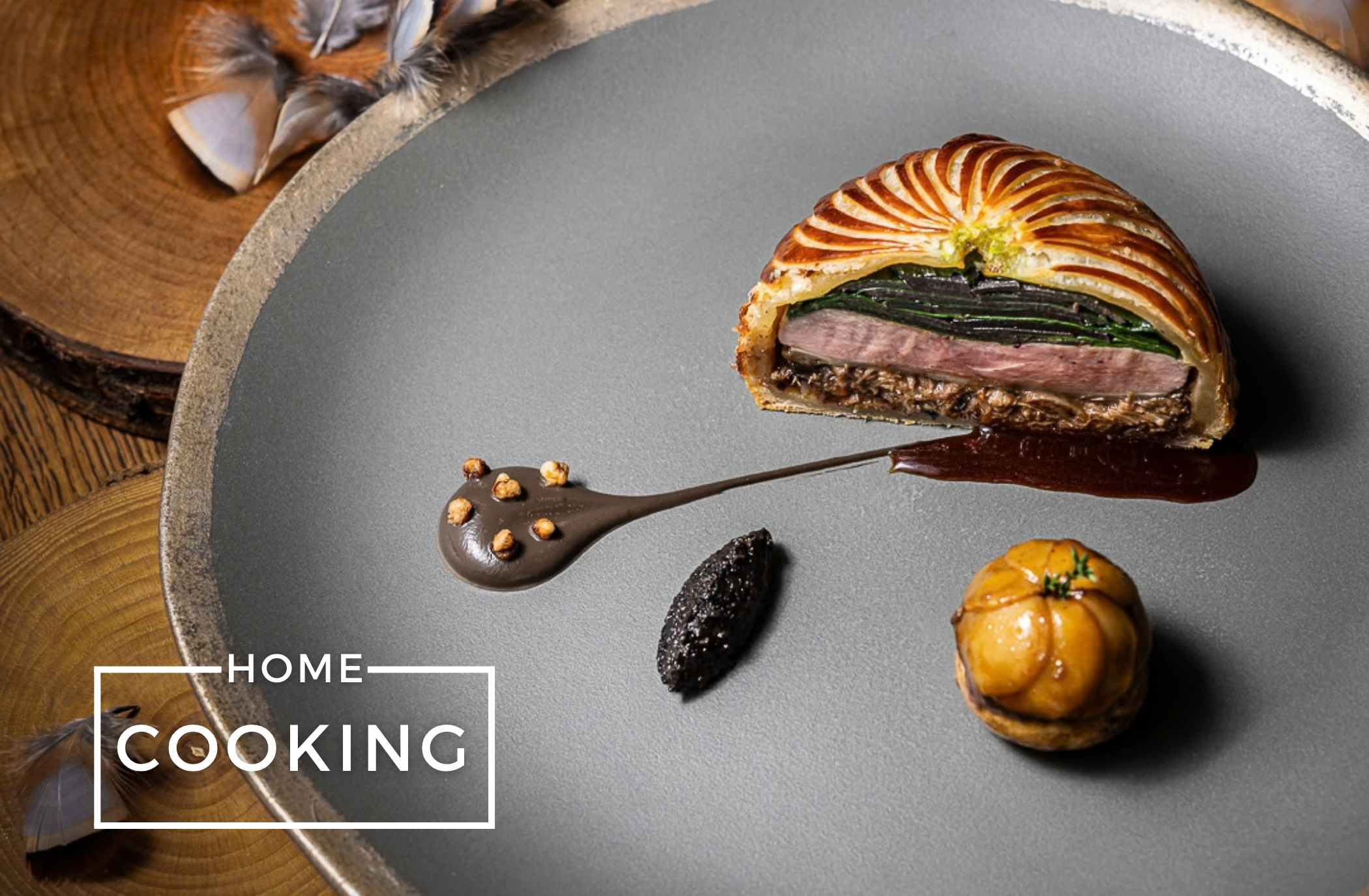 Tourte de Perdreau a la Truffe Noire von Olivier Nasti